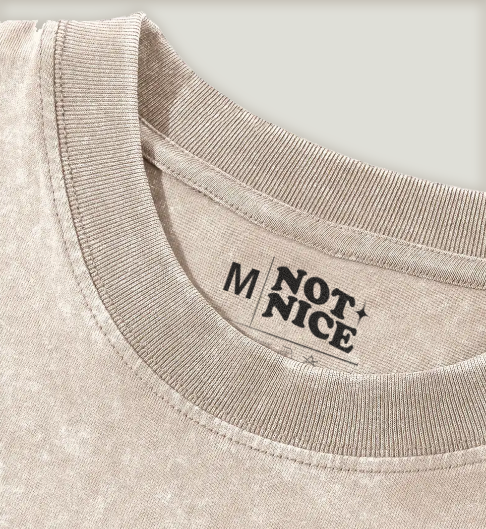 ‘It Gets Worse’ Tee - Oatmeal